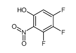 3,4,5-trifluoro-2-nitrophenol结构式