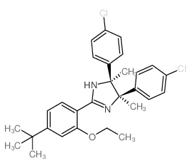 (4R,5s)-2-(4-(叔丁基)-2-乙氧基苯基)-4,5-双(4-氯苯基)-4,5-二甲基-4,5-二氢-1H-咪唑图片