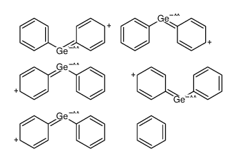 benzene,diphenylgermanium Structure