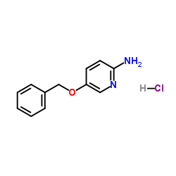 5-(Benzyloxy)-2-pyridinamine hydrochloride (1:1)结构式