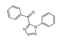 phenyl-(2-phenyl-1,2,4-triazol-3-yl)methanone结构式