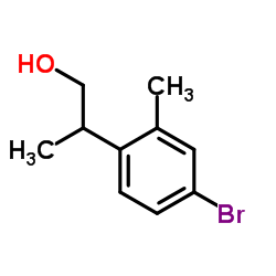 2-(4-Bromo-2-methylphenyl)-1-propanol结构式