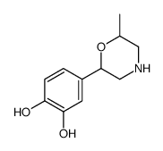 Pyrocatechol, 4-(6-methyl-2-morpholinyl)- (6CI) Structure