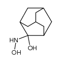 2-(hydroxyamino)adamantan-2-ol结构式