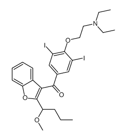 1-甲氧基胺碘酮结构式