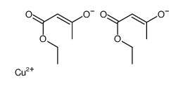 copper,(Z)-4-ethoxy-4-oxobut-2-en-2-olate结构式