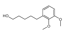 5-(2,3-dimethoxyphenyl)pentan-1-ol结构式