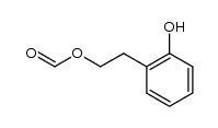 Ameisensaeure-[2-(2-hydroxyphenyl)ethyl]ester结构式