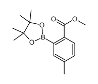 methyl 4-methyl-2-(4,4,5,5-tetramethyl-1,3,2-dioxaborolan-2-yl)benzoate picture