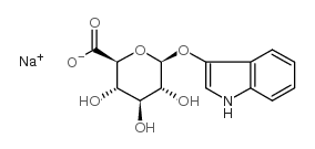 3-INDOXYL-β-D-GLUCURONIC ACID, SODIUM SALT picture