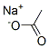 sodium acetate anhydrous meets usp tes Structure