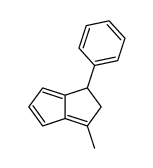 1-Phenyl-3-methyl-1,2-dihydropentalene结构式