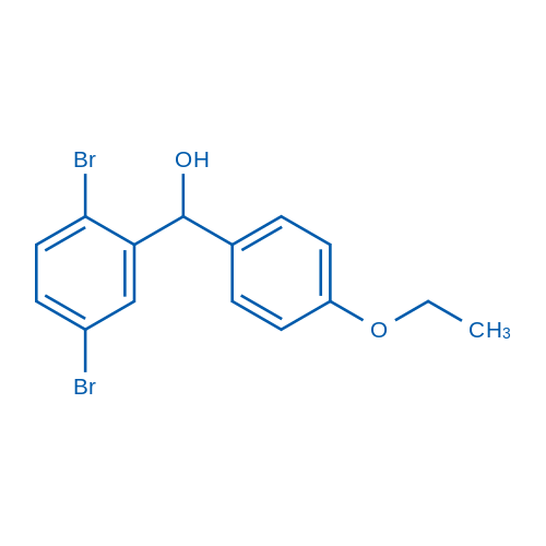 (2,5-Dibromophenyl)(4-ethoxyphenyl)methanol picture