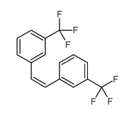 1-(trifluoromethyl)-3-[2-[3-(trifluoromethyl)phenyl]ethenyl]benzene结构式