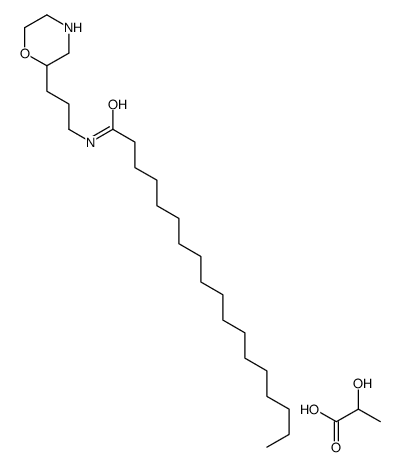 STEARAMIDOPROPYL MORPHOLINE LACTATE structure