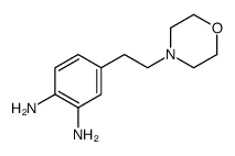 4-[2-(4-Morpholinyl)ethyl]-1,2-benzenediamine结构式