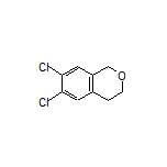 6,7-Dichloroisochroman Structure