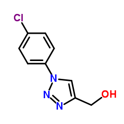 1-(4-氯苯基)-4-甲醇基-1H-1,2,3-三唑图片