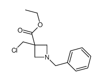 1-苄基-3-(氯甲基)氮杂环丁烷-3-羧酸乙酯图片