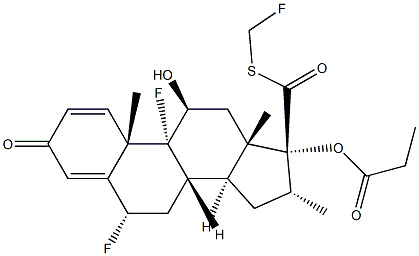 Fluticasone Impurity 27 Structure