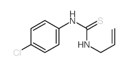 Thiourea,N-(4-chlorophenyl)-N'-2-propen-1-yl- Structure