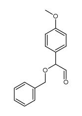 2-(benzyloxy)-2-(4-methoxyphenyl)acetaldehyde结构式