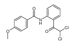 Benzamide,N-[2-(dichloroacetyl)phenyl]-4-methoxy- (9CI)结构式