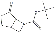 4-氧代-6-氮杂双环[3.2.0]庚烷-6-羧酸叔丁酯结构式