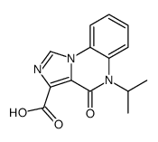 4-oxo-5-propan-2-ylimidazo[1,5-a]quinoxaline-3-carboxylic acid Structure