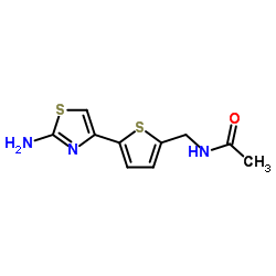 N-[[5-(2-AMINO-1,3-THIAZOL-4-YL)THIEN-2-YL]METHYL]ACETAMIDE picture