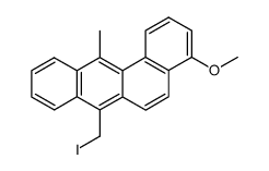 4-Methoxy-7-iodomethyl-12-methyl-benz(a)anthracen结构式