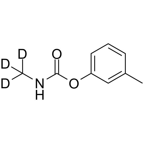 Metolcarb-d3 Structure