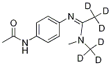 N’-(4-Acetylaminophenyl)-N,N-dimethylacetamidine-d6 picture