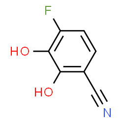 Benzonitrile, 4-fluoro-2,3-dihydroxy- (9CI)结构式