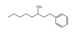 1-phenyl-3-octanol Structure