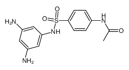 N-acetyl-sulfanilic acid-(3,5-diamino-anilide)结构式