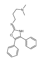 N'-(4,5-Diphenyl-2-oxazolyl)-N,N-dimethyl-1,3-propanediamine Structure