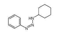 N-(cyclohexyldiazenyl)aniline结构式