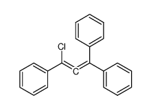 1-chloro-1,3,3-triphenylallene Structure