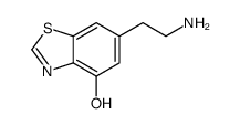 4-Benzothiazolol,6-(2-aminoethyl)-(9CI)结构式