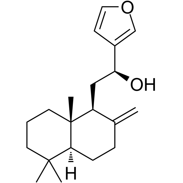 15,16-环氧基-12S-羟基赖百当-8(17),13(16),14-三烯图片