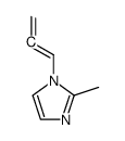 1H-Imidazole,2-methyl-1-(1,2-propadienyl)-(9CI)结构式