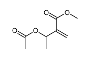 METHYL 3-ACETOXY-2-METHYLENEBUTYRATE Structure