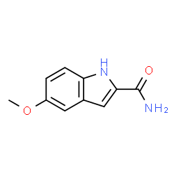 1H-Indole-2-carboxamide, 5-Methoxy- Structure