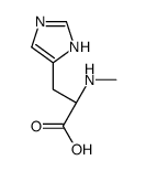 N-methyl-L-histidine结构式