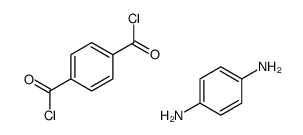 benzene-1,4-diamine,benzene-1,4-dicarbonyl chloride结构式