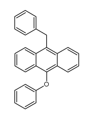 benzyl-9 phenoxy-10 anthracene Structure