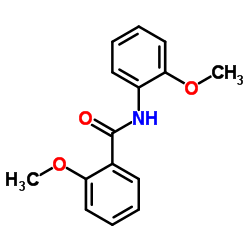 2-Methoxy-N-(2-methoxyphenyl)benzamide结构式