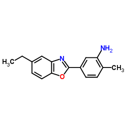 5-(5-ETHYL-BENZOOXAZOL-2-YL)-2-METHYL-PHENYLAMINE结构式