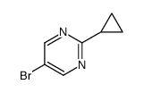 5-溴-2-环丙基嘧啶结构式